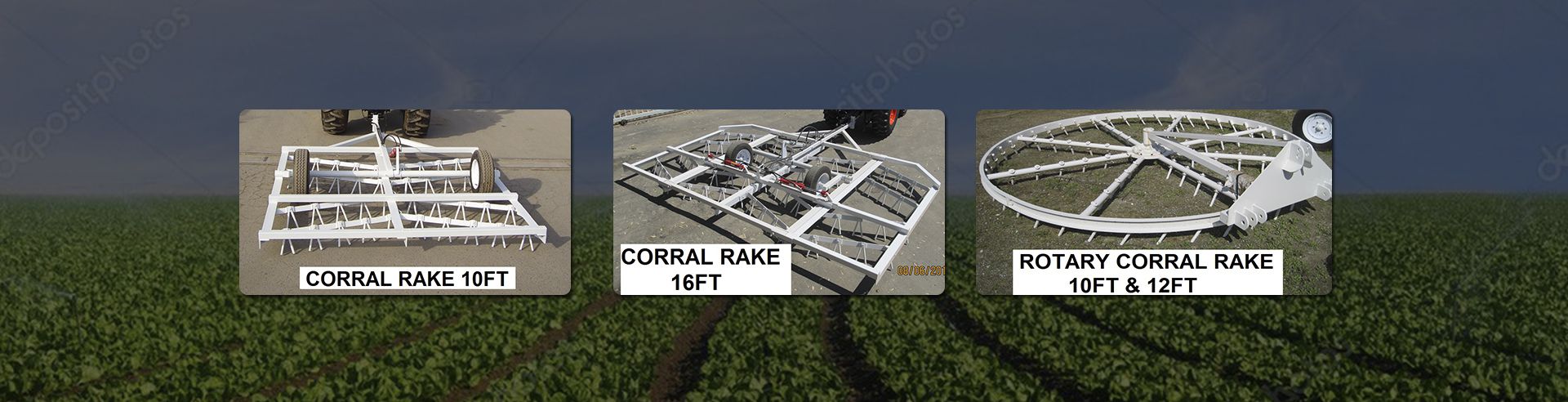 Corral Rakes - banner