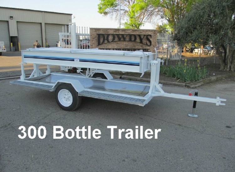 300 Bottle Trailer  services tulare