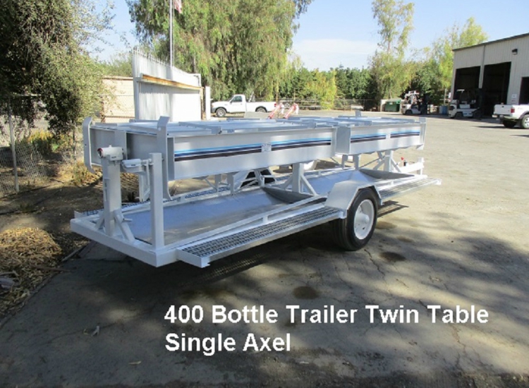 400 Bottle Trailer  services tulare