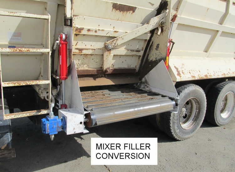 Mixer Conversion To Freestall Filler services tulare