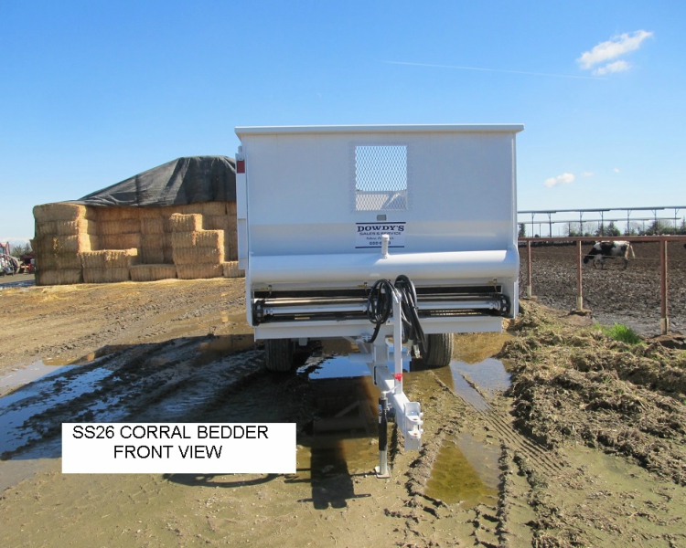 Ss26 Corral Bedding Wagon services tulare