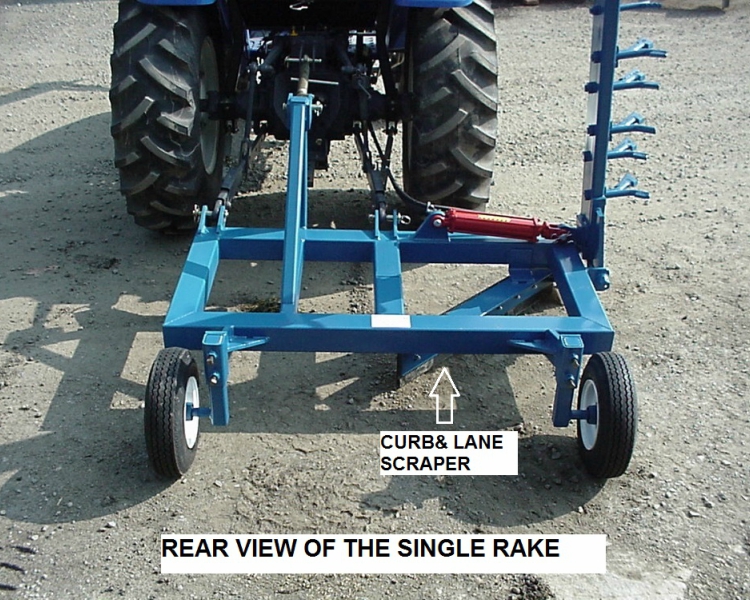 Freestall Rake 3 Point Hitch Mount   services tulare