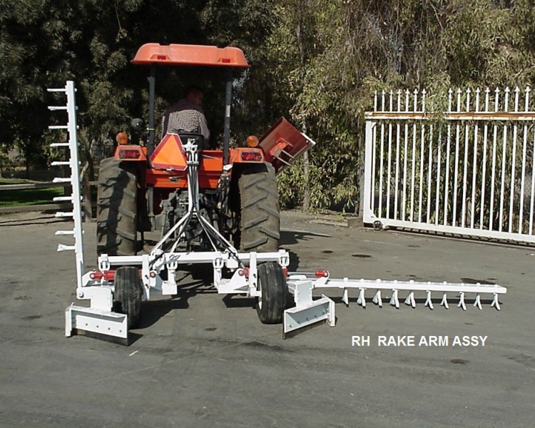 Freestall Rake 3 Point Hitch Mount  tulare