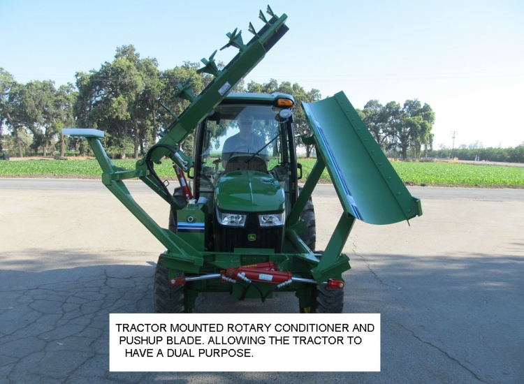 Rotary Bed Conditioner Tractor Mounted  tulare