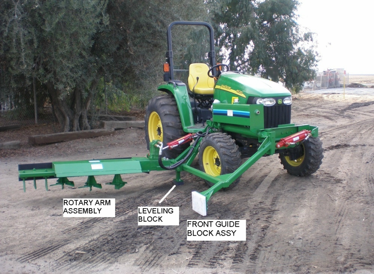 Rotary Bed Conditioner Tractor Mounted services In tulare