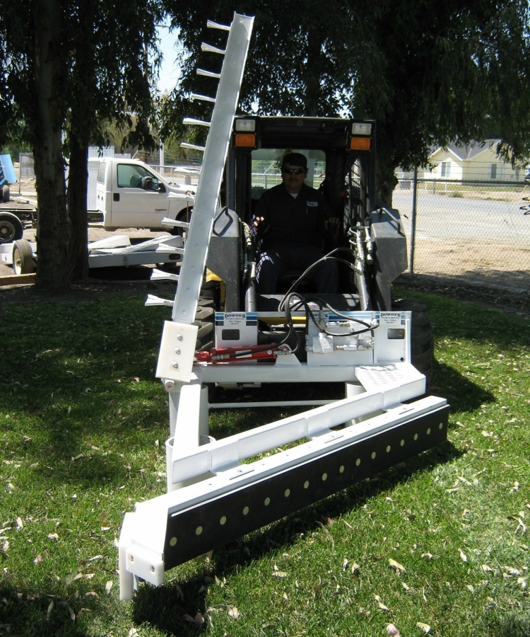 Sand Freestall Rake Skid Steer Mounted  tulare