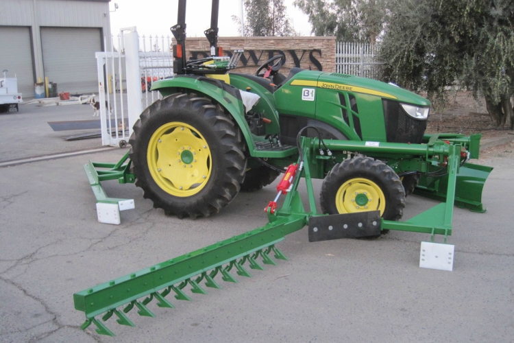 Sand Freestall Rake Tractor Mounted services tulare