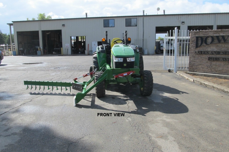 Sand Freestall Rake Tractor Mounted tulare