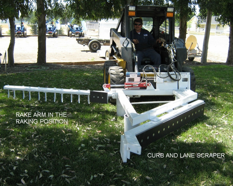 Skid Steer Manure Freestall Rake services tulare