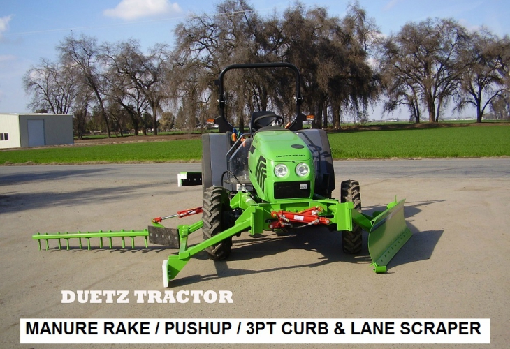 Pushup / Freestall Rake  services tulare