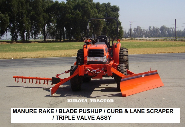 Pushup / Freestall Rake  services In tulare