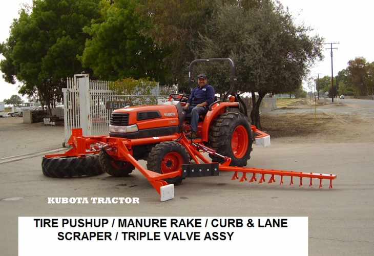 Pushup / Freestall Rake  services tulare