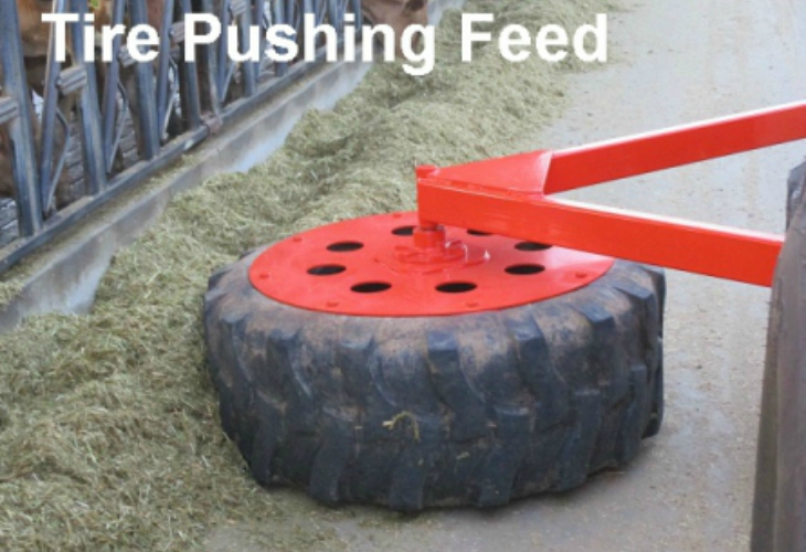 Side Mounted Tractor Tire Pushup services tulare