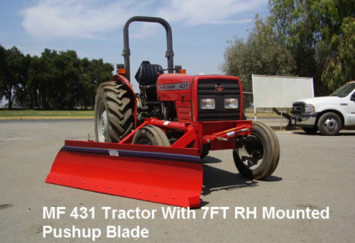 Tractor Pushup Blades services tulare