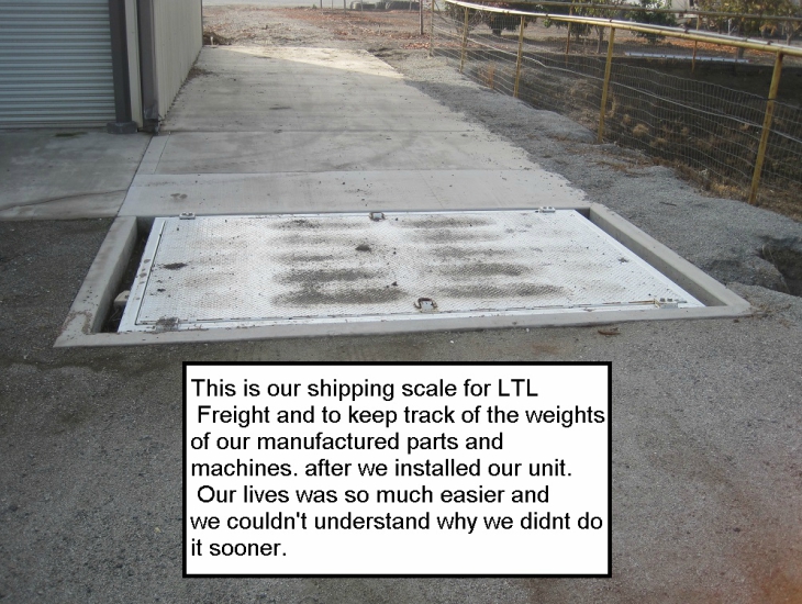 Stationary Scales In Ground or Above Ground services tulare