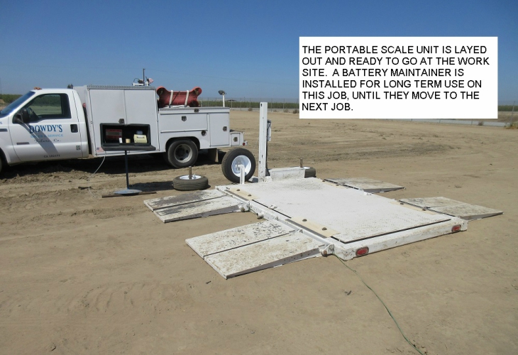 rental scales services tulare